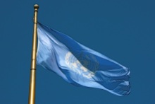 UN flag Sprik